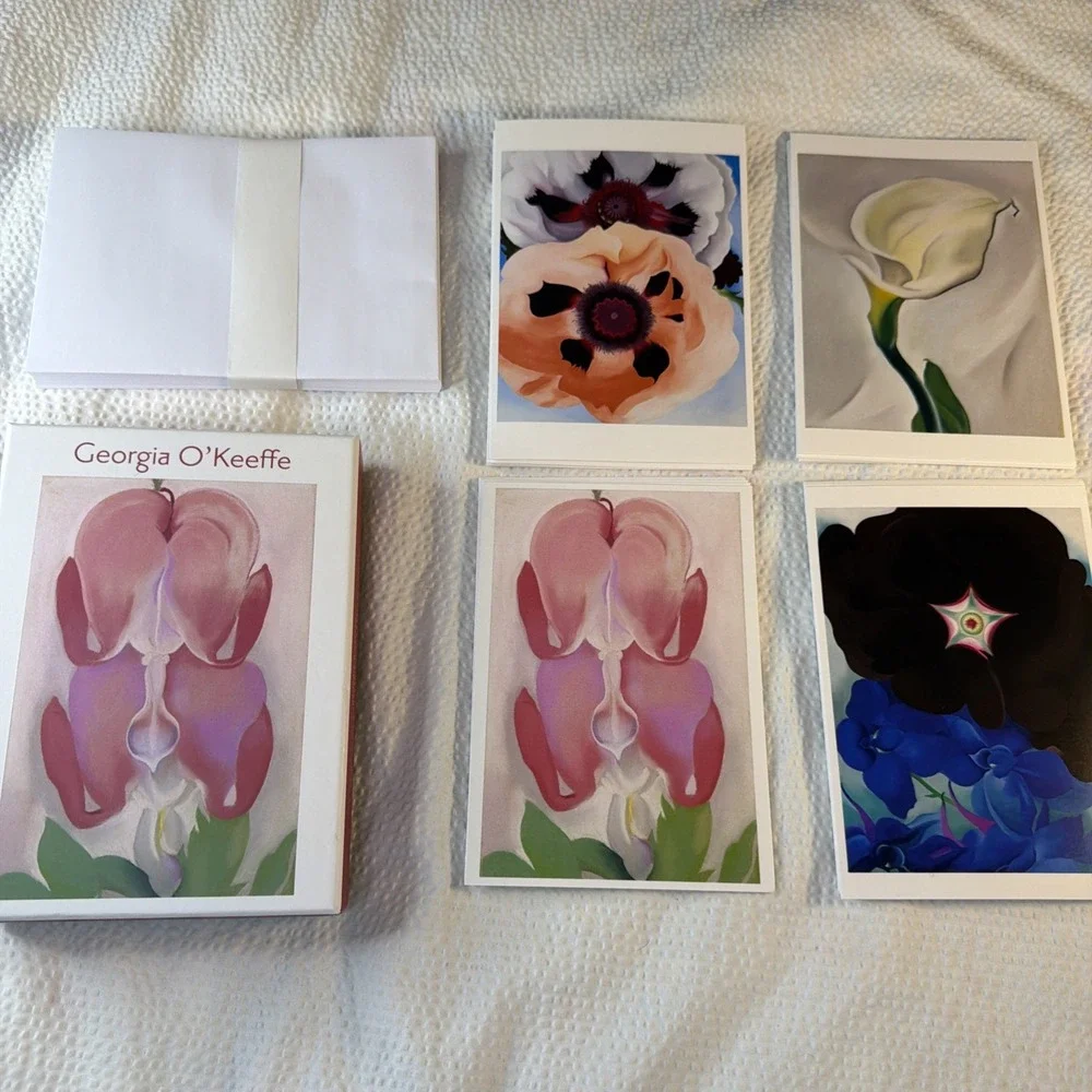 Georgia O'Keeffe Trees - Boxed Notecards - 20 cards and envelopes